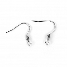 Support Boucle d'oreille Hame&ccedil;on Acier Inoxydable N&deg;04 x 1 paire