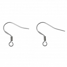 Support Boucle d'oreille Hame&ccedil;on Acier Inoxydable N&deg;05 x 5 paires