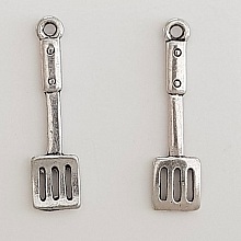 Breloque Spatule Cuisine N&deg;01 Argent
