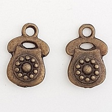 Breloque T&eacute;l&eacute;phone N&deg;01 Bronze