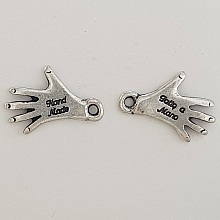 Breloque Main "MADE HAND" N&deg;03 Argent