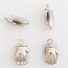 Breloque Main N&deg;08 Argent