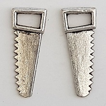 Breloque Outil Scie N&deg;02 Argent