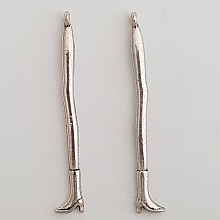 Breloque Pied N&deg;06 Jambe compl&egrave;te