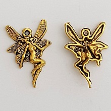 Breloque F&eacute;e N&deg;03 Dor&eacute;