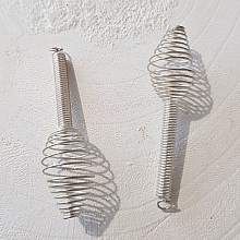 Coupelle C&ocirc;ne calotte Spirale N&deg;12 Argent.