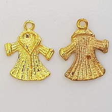 Breloque V&ecirc;tement Veste N&deg;01 Dor&eacute;.