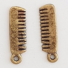 Breloque Peigne &agrave; Cheveux coiffure Bronze
