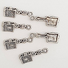 Breloque Peigne &agrave; Cheveux coiffure N&deg;04-02 Lot 6 pi&egrave;ces