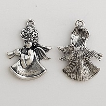Breloque Ange N&deg;07 Argent