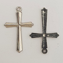 Breloque Croix N&deg;01 Argent