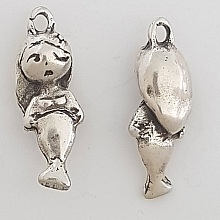 Breloque Enfant N&deg;33 Zamak (Plaqu&eacute; Argent)