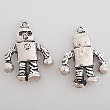 Breloque Enfant N&deg;43 Zamak (Plaqu&eacute; Argent)