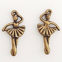 Breloque Danseuse N&deg;05 Bronze