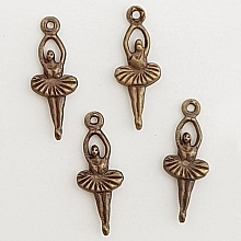 Breloque Danseuse N&deg;06 Bronze
