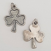 Breloque Fleur M&eacute;tal N&deg;049 Argent