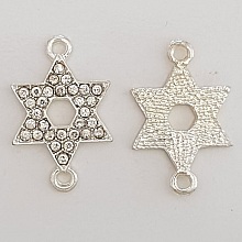 Breloque Fleur M&eacute;tal N&deg;080 Argent