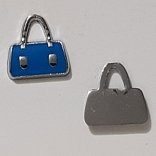 Breloque Sac N&deg;18 Bleu
