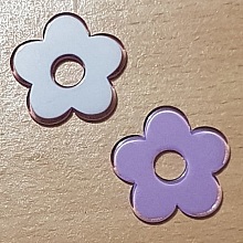 Fleur Synth&eacute;tique 27 mm Mauve