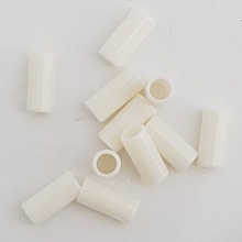 Perle Tube Blanc