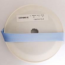 Biais uni Tout Textile Satin 1 M&egrave;tre col 03 Bleu Clair