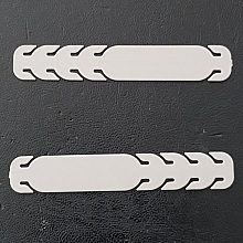 Attache elastique Protecteur d'oreille r&eacute;glable pour masque N&deg;02 Gris