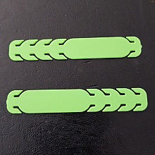 Attache elastique Protecteur d'oreille r&eacute;glable pour masque N&deg;02 Vert