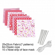 Ensemble de mat&eacute;riel de masque Rouge