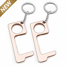 Ouvre-porte sans contact N&deg;01 Or Ros&eacute;