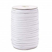 10 M&egrave;tres Elastique masque plat 5 mm BLANC N&deg;02