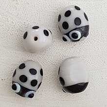 2 Perles Ovales 16/13 mm N&deg;02