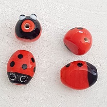 2 Perles Ovales 16/13 mm N&deg;05