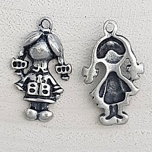 Breloque Enfant N&deg;51 Fille Argent