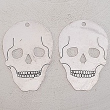 Breloque T&ecirc;te de mort N&deg;10