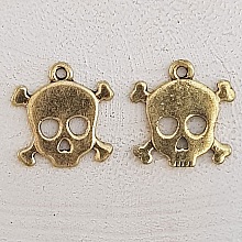 Breloque T&ecirc;te de mort N&deg;14