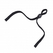 20 Bandes &eacute;lastiques cordons Noir avec Boucle R&eacute;glable pour Masques.