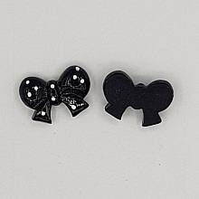 Breloque N&oelig;ud N&deg;15 breloque noeud ruban noir