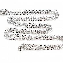 Collier N&deg;08 en acier inoxydable 50 cm
