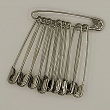 Epingles &agrave; nourrices 55 mm x 5 pi&egrave;ces &eacute;pingles de suret&eacute;