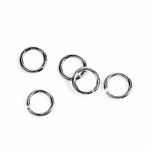 20 Anneaux de jonction ouvert 04 mm Inoxydable N&deg;01-02