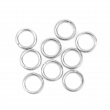 20 Anneaux de jonction ouvert 11 mm Inoxydable