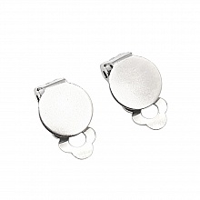 Supports Boucles d'oreilles Clips Plateau N&deg;06 x 10 Paires