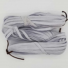 Elastique masque plat 5 mm blanc N&deg;03 x 20 m&egrave;tres