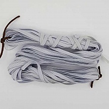Elastique masque plat 5 mm blanc N&deg;03 x 12 m&egrave;tres - 02