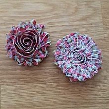 Fleur Tissus effiloch&eacute;e Fantaisie N&deg;07