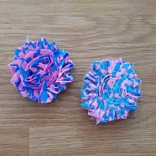 Fleur Tissus effiloch&eacute;e Fantaisie N&deg;14