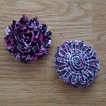 Fleur Tissus effiloch&eacute;e Fantaisie N&deg;39