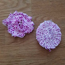 Fleur Tissus effiloch&eacute;e Fantaisie N&deg;47