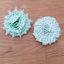 Fleur Tissus effiloch&eacute;e Fantaisie N&deg;63