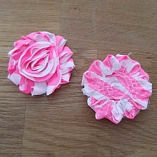 Fleur Tissus effiloch&eacute;e Fantaisie N&deg;72